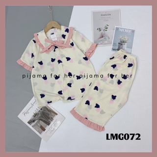 Mẫu mới về Bộ đồ ngủ Pizama quần Ngố Lửng Mango áo cộc siêu hot hit
