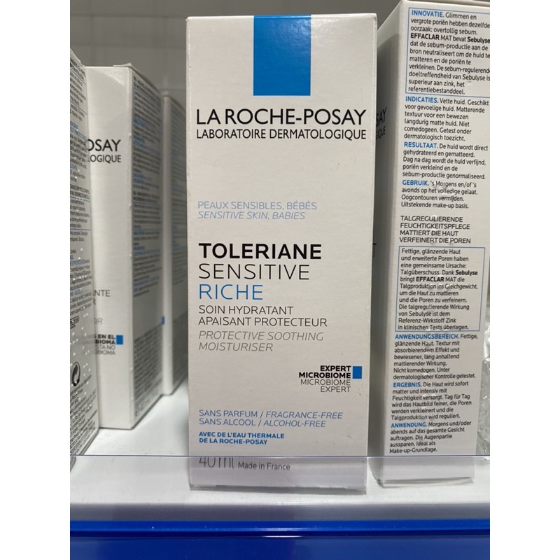 Kem dưỡng phục hồi và bảo vệ da La Roche Posay Toleriane Sensitive