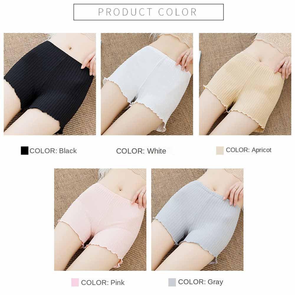 Quần Short Màu Trơn Lưng Cao Kẻ Sọc Ngang Nhiều Màu Sắc Thời Trang Mùa Hè Cho Nữ