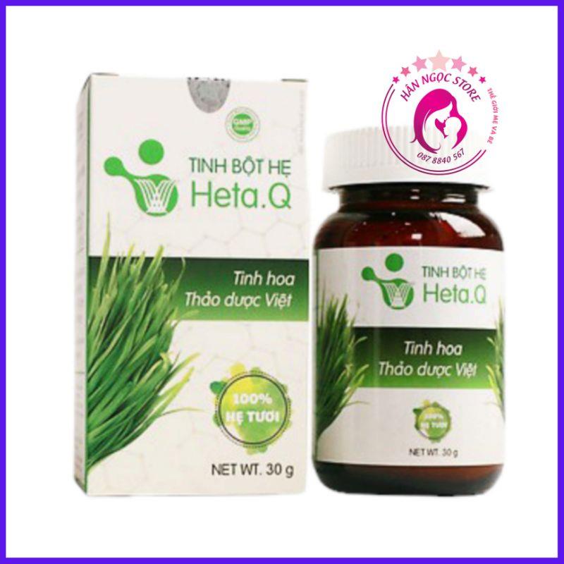 Tinh bột hẹ Heta. Q bé hết bón, ăn ngon, tiêu hóa tốt