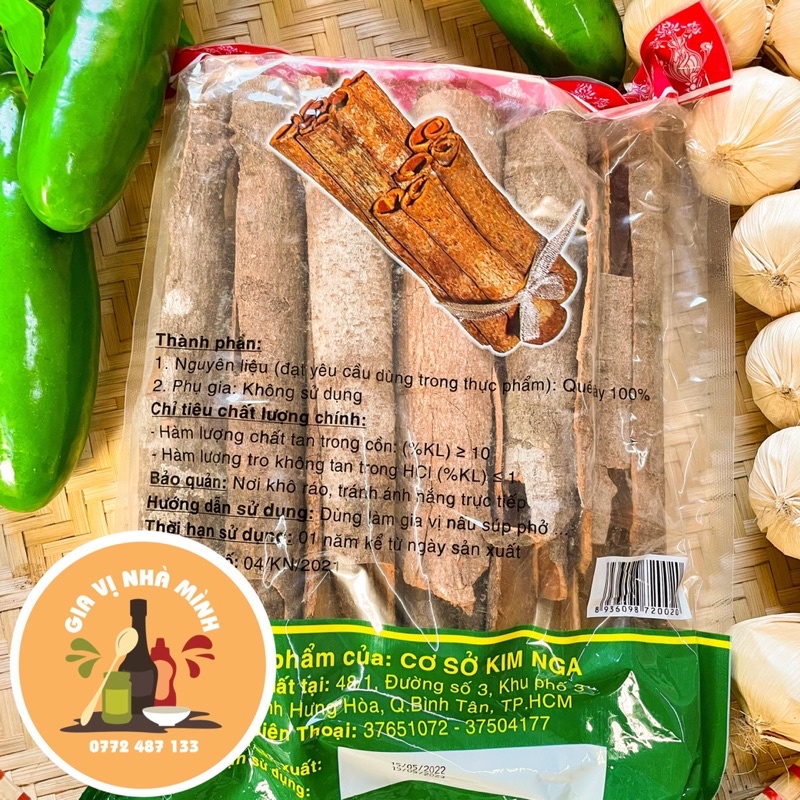 QUẾ CÂY KHÔ KIM NGA 100GR- 500GR
