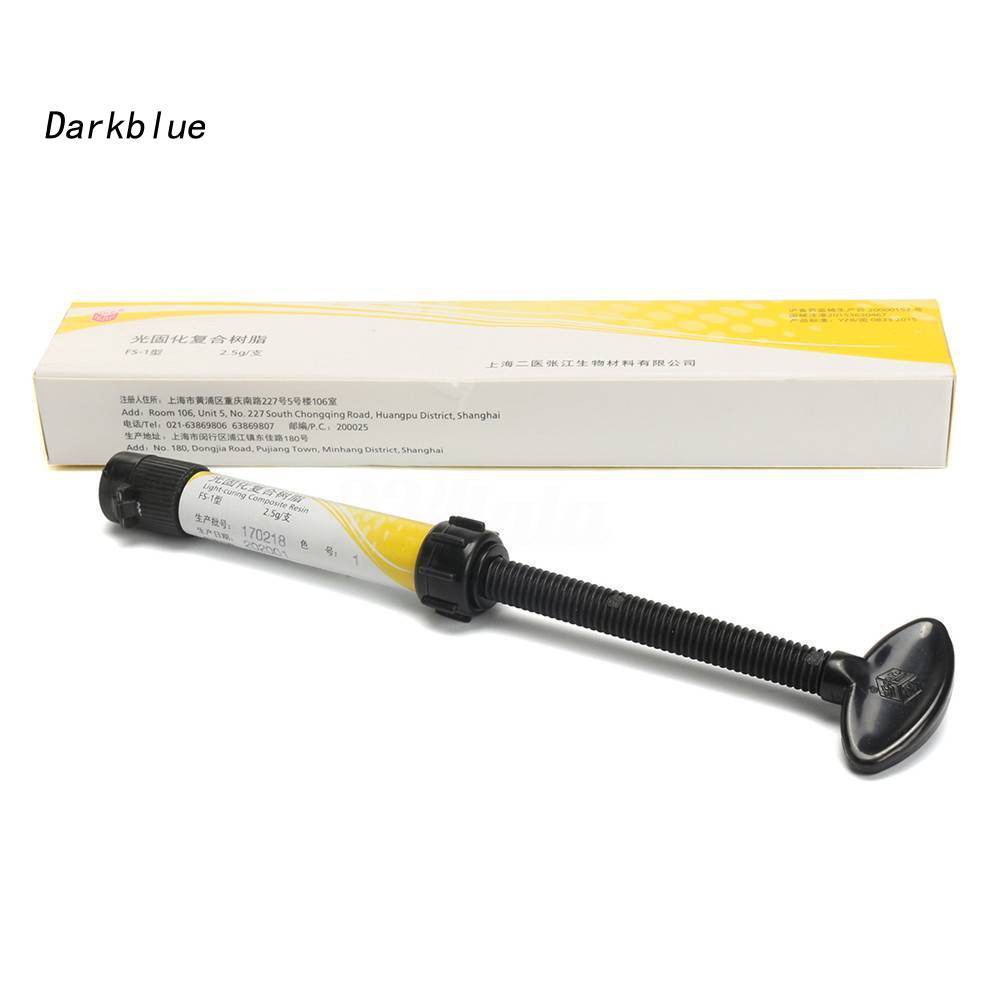 Ống Tiêm Phục Hồi Ánh Sáng Bằng Nhựa Resin Tổng Hợp Nhẹ