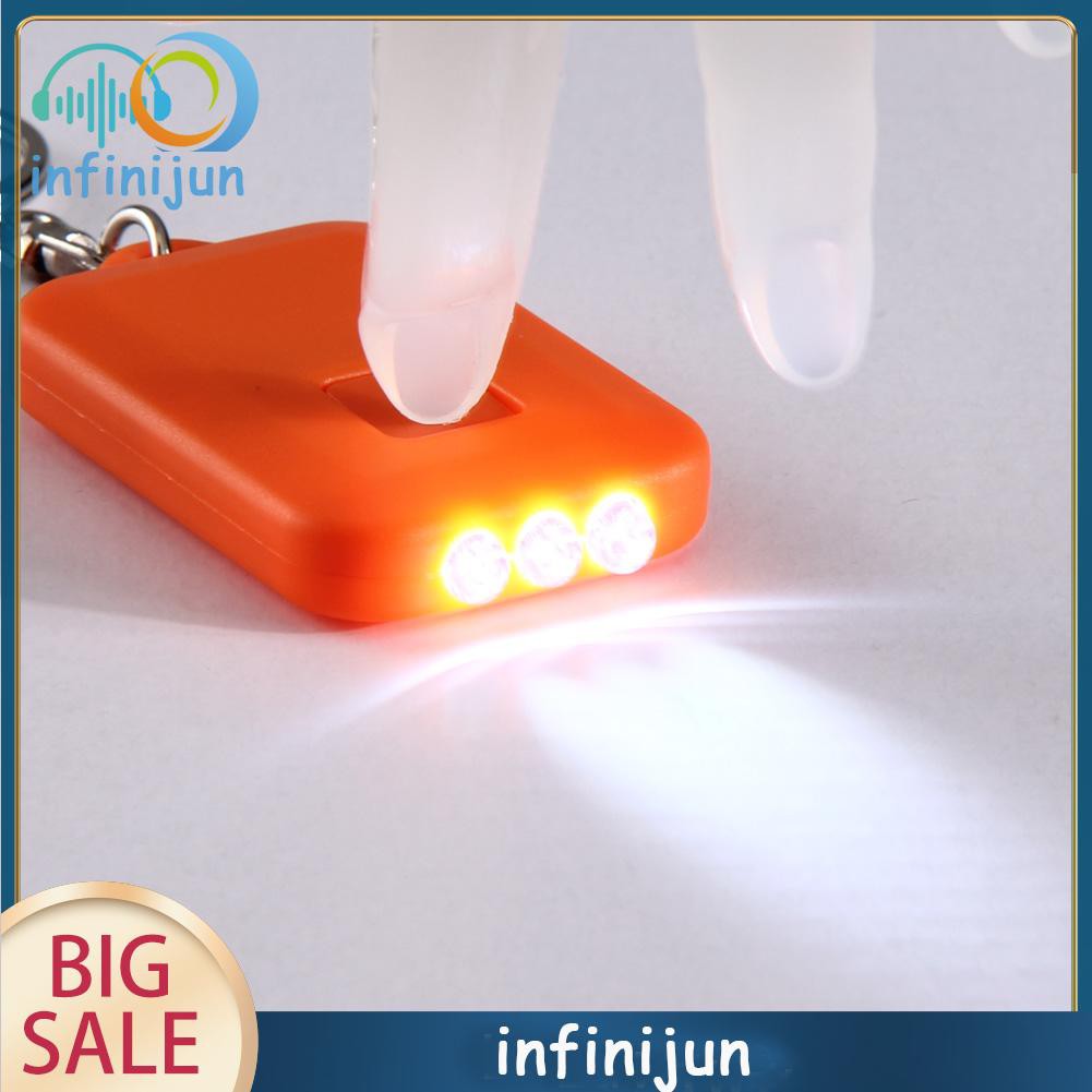 Đèn pin 3Led sử dụng năng lượng mặt trời mini đa năng