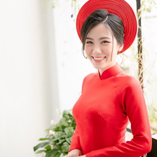 Áo dài khăn đóng cô dâu