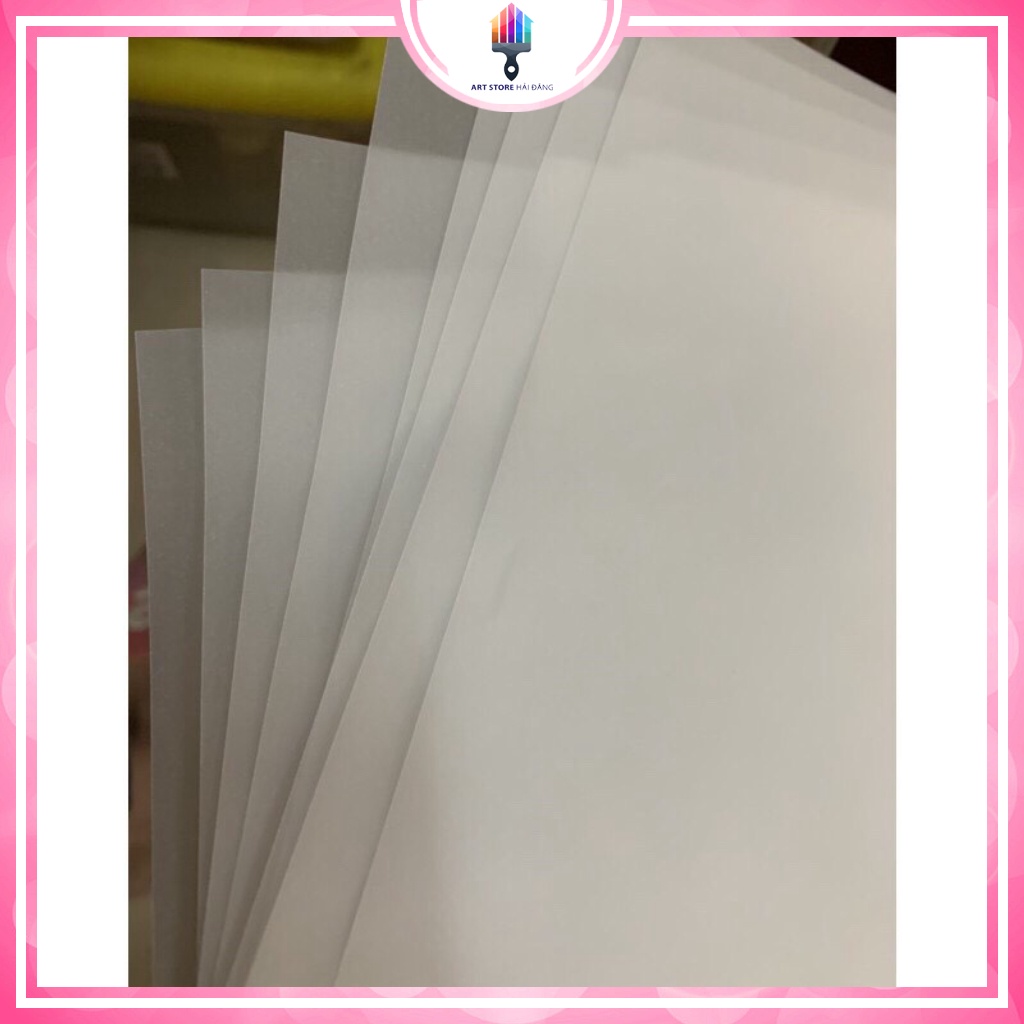Giấy Can A3/a4  Giấy in hình dùng trong mỹ thuật  sáng tạo Giấy can A3/A4 Greatway