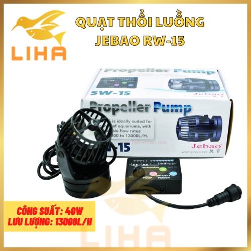 Máy Tạo Sóng Jebao RW - Quạt Thổi Luồng Cho Bể Cá