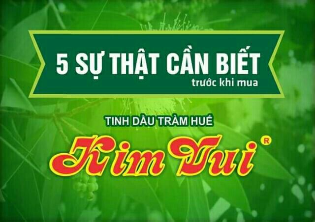 Tinh Dầu Tràm Huế Tinh Dầu Tràm Kim Vui Loại Lớn