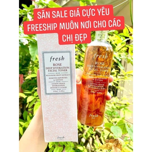 ❤️ Freeship, bao auth ❤️ Toner thần thánh nhà Fresh