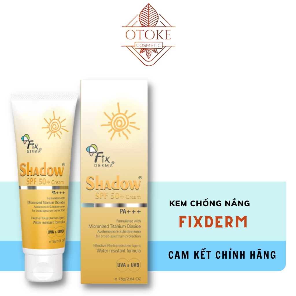 [CHÍNH HÃNG] Kem chống nắng Fixderma 75g-OTOKE