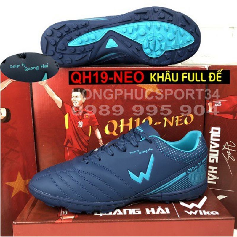 Giày Bóng Đá Wika QH 19-NEO Chính Hãng,Giày đá banh sân cỏ nhân tao