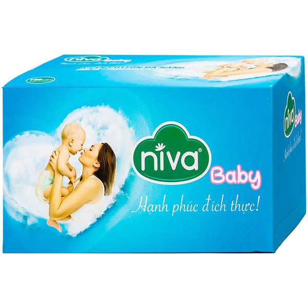 Khăn Cotton Đa Năng Niva 100 Tờ