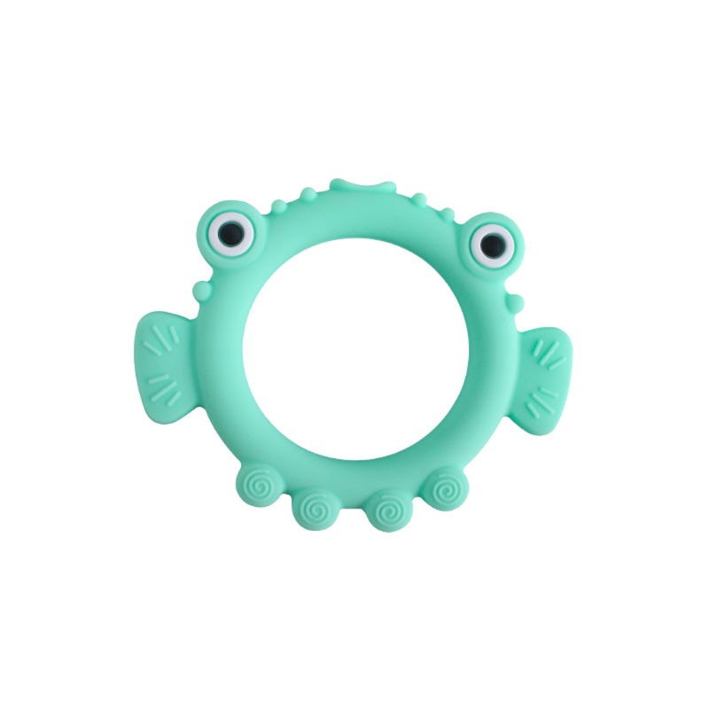 Vòng Tay Đồ Chơi Nhai Gặm Nướu Bằng Silicone Bề Mặt Mịn Handmade Dành Cho Trẻ Em