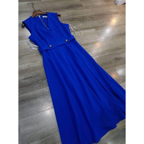 Đầm CAIVIN KLElN FIT & FLARE MIDI DRESS