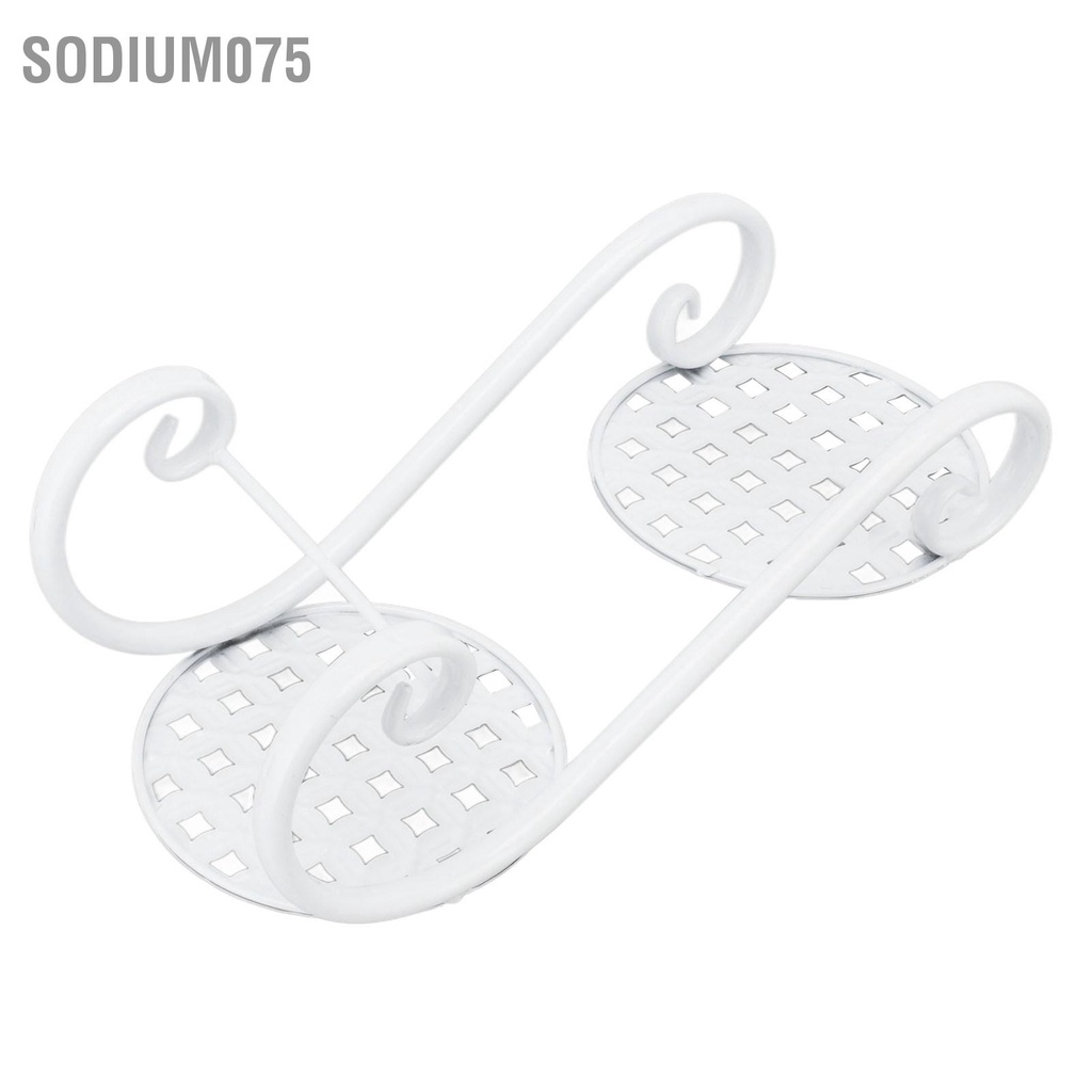 Sodium075 2 cây hoa sắt đứng đa chức năng Giá đỡ chậu mini cho sân vườn Phòng khách Góc Ban công và ngủ