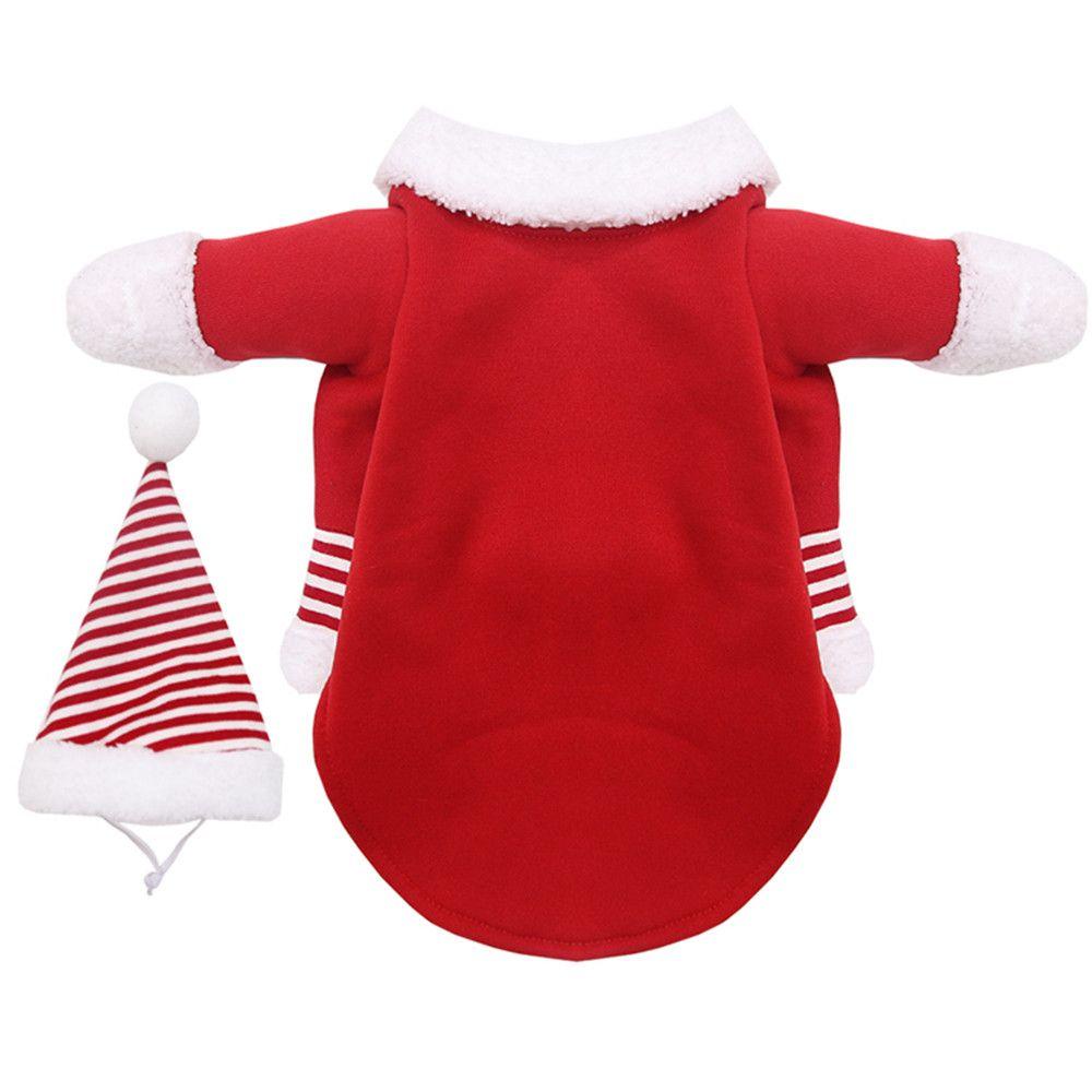Set Đồ 2 Món Hóa Trang Ông Già Noel Cho Thú Cưng