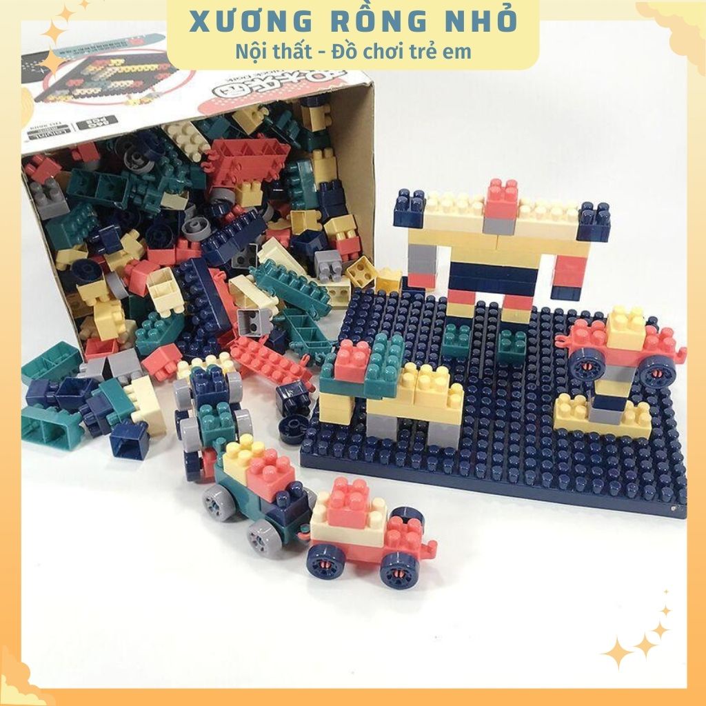 Đồ Chơi Xếp Hình Lego 520 Chi Tiết Tháo Lắp Phát Triển Trí Tuệ Cho Bé - Xương Rồng Nhỏ