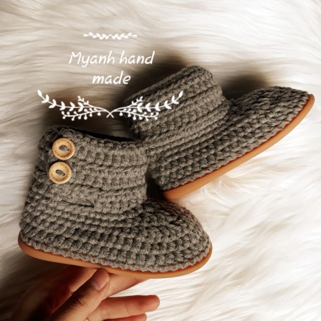 Boot bé trai handmade
