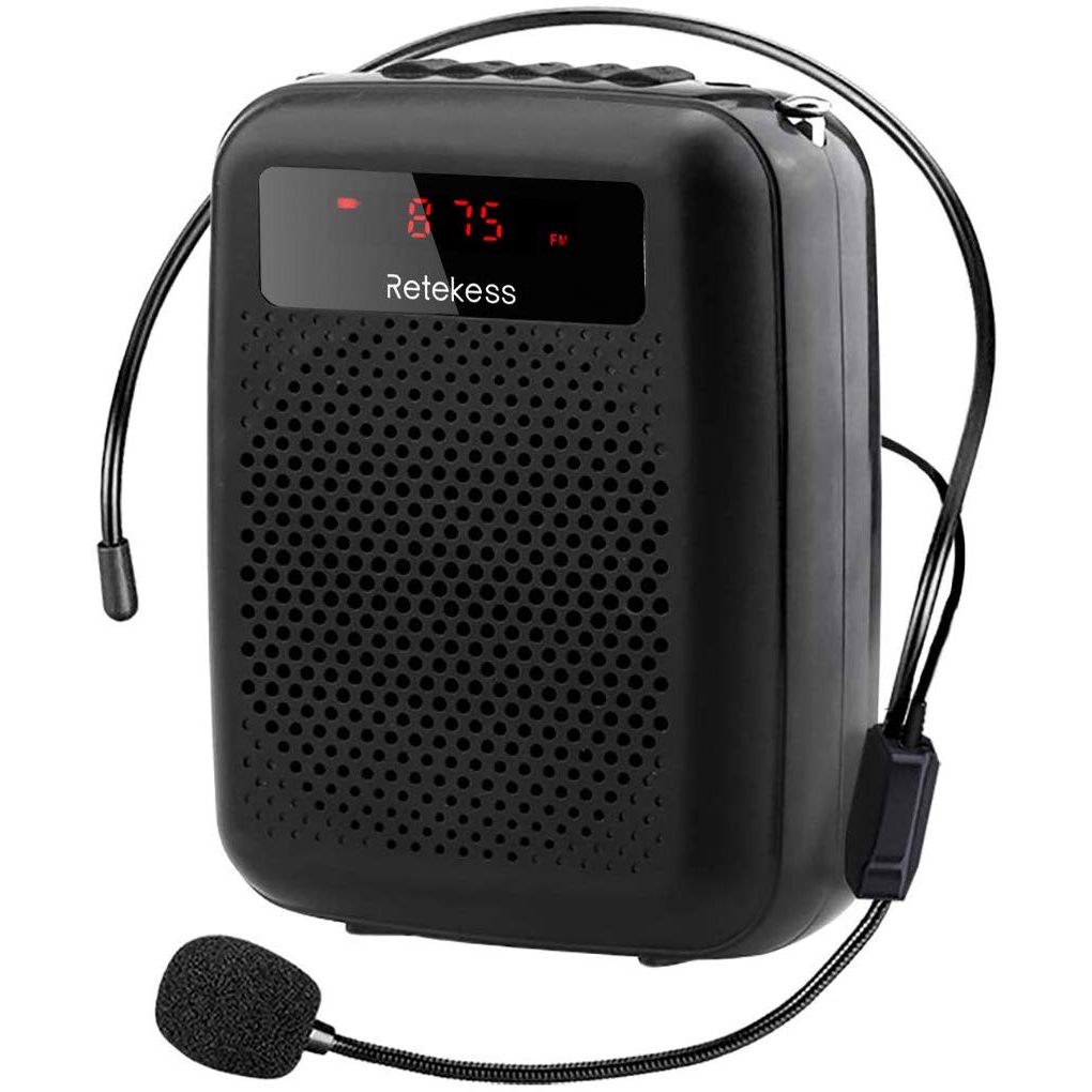 Loa di động Retekess PR16R công suất 12W hỗ trợ chức năng FM/MP3 chất lượng cao