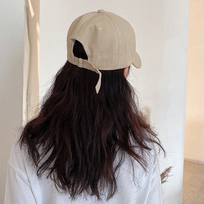 Mũ Lưỡi Trai Vải Cotton Thêu Chữ Thời Trang Nam Nữ Unisex 2021