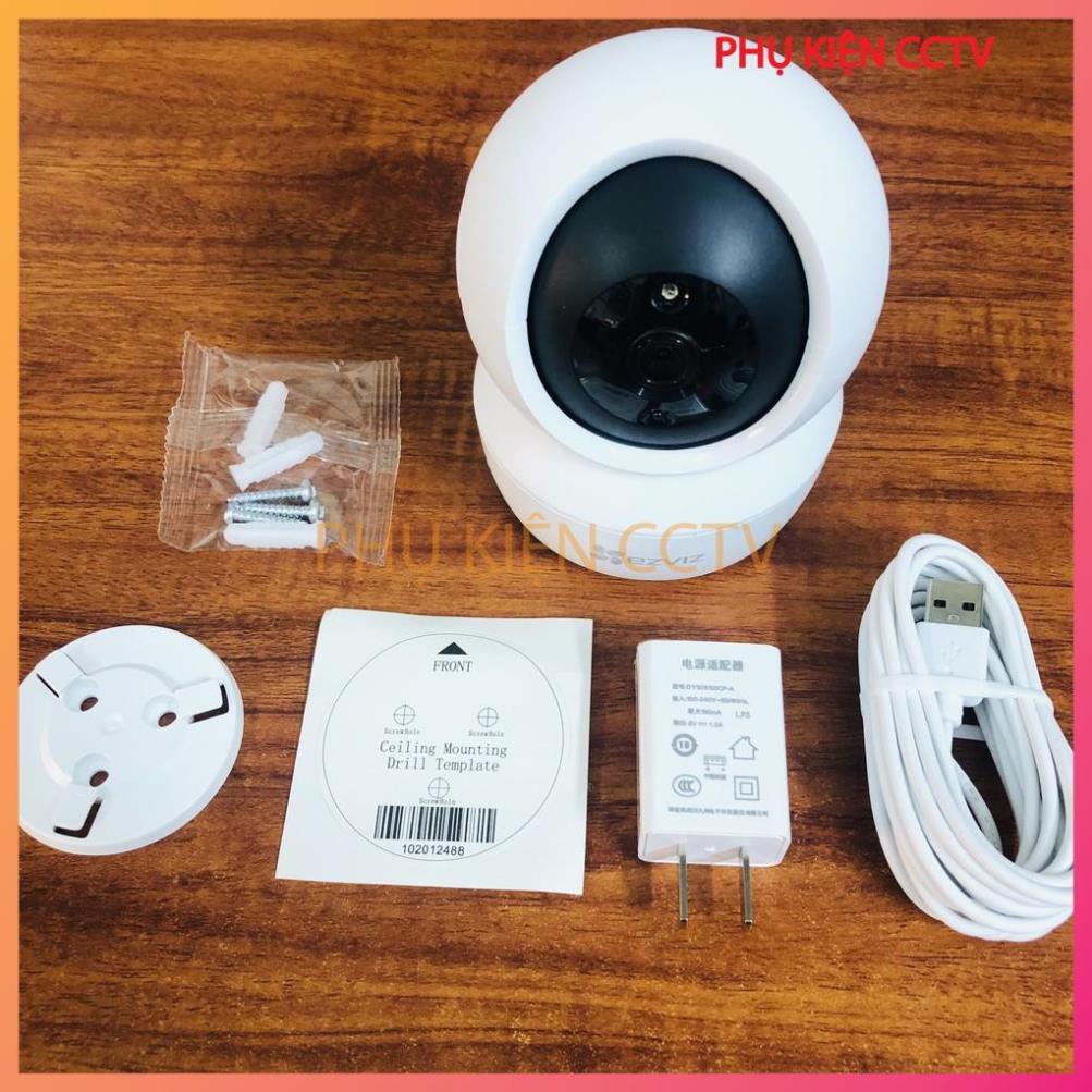Camera Wifi Ezviz C6N  1080P 2Mp - Camera Không Dây, Xoay 360, Đàm Thoại 2 Chiều