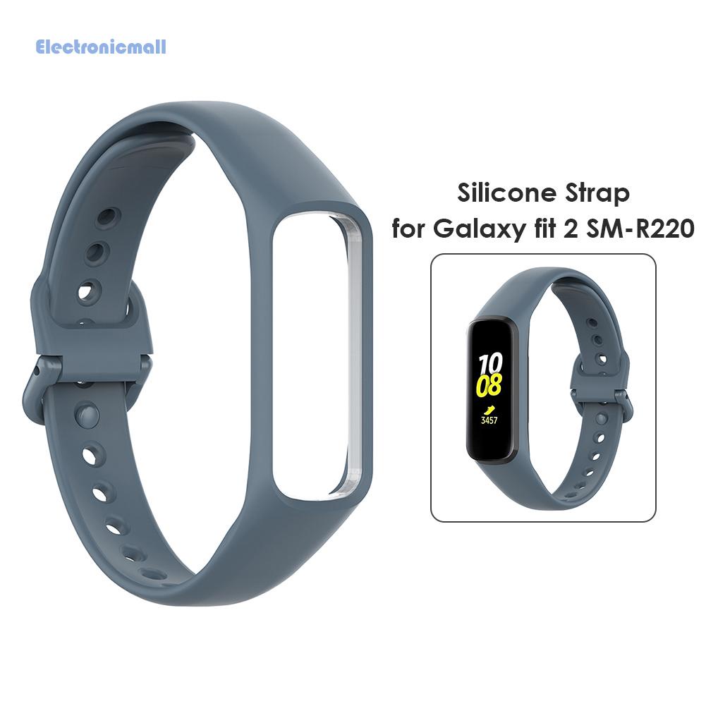 Dây đeo silicone thay thế cho đồng hồ điện tử Galaxy Fit-e R375/Galaxy Fit2 SM-R220