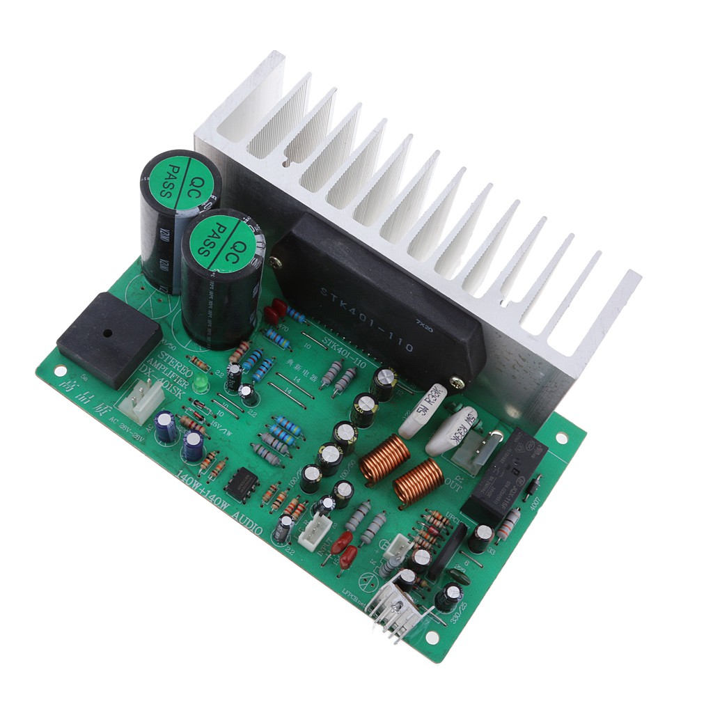Phấn Trang Điểm Shiwaki1  ↗Phụ Kiện Cho Xe SHIWAKI SHIWAKI SHIWAKI↙ Bảng Mạch Khuếch Đại Công Suất Cao STK401 140W AC 24-32V Mới