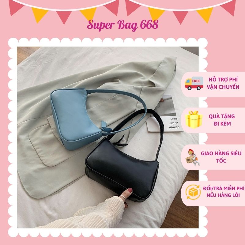 TÚI KẸP NÁCH NỮ ♥️FREESHIP♥️TÚI ĐEO VAI DA MỀM TRƠN HOTTREND 156