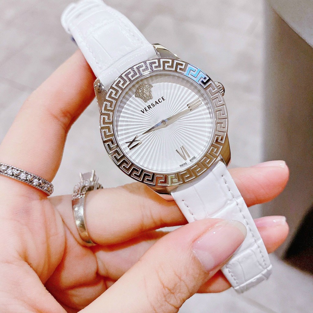 Đồng Hồ Nữ VS versare VK 6016279 quai da