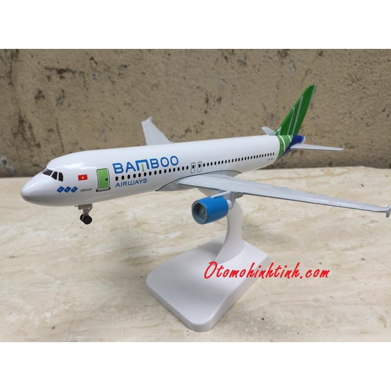 Mô hình máy bay AIRBUS A-320 BAMBOO 1:350