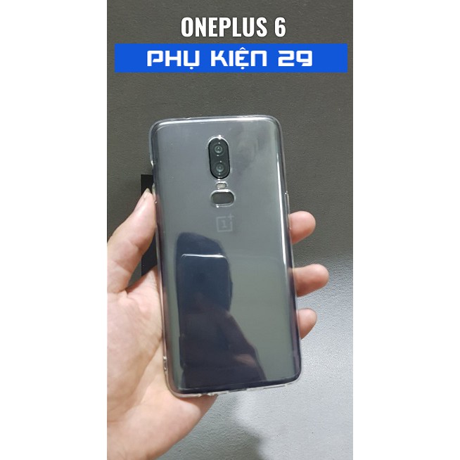 [Oneplus 6] Ốp lưng silicon dẻo cao cấp Henyou