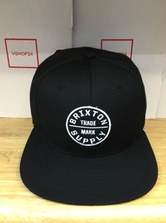 Mũ snapback VNXK Brixton đen