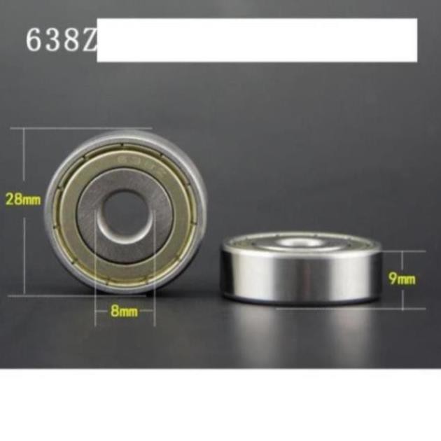 Vòng bi 638z kích thước 8x28x9