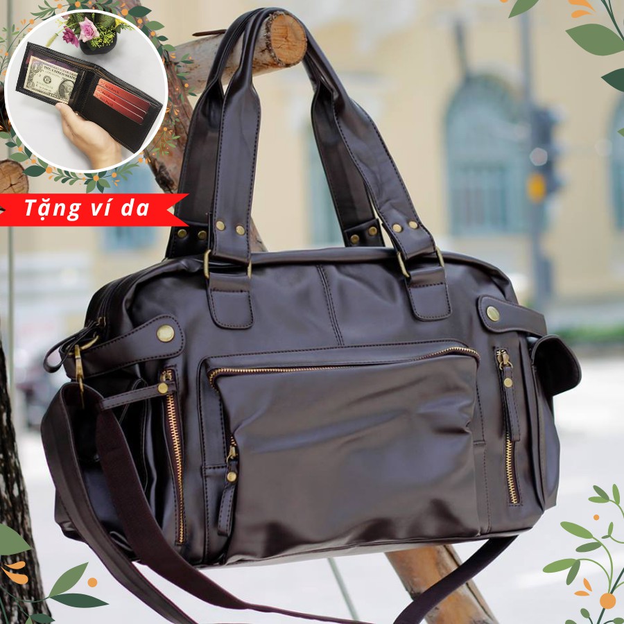 Túi Du Lịch Thể Thao HÀN QUỐC Power Men’s Training Duffel [ Tặng kèm 1 ví da ]