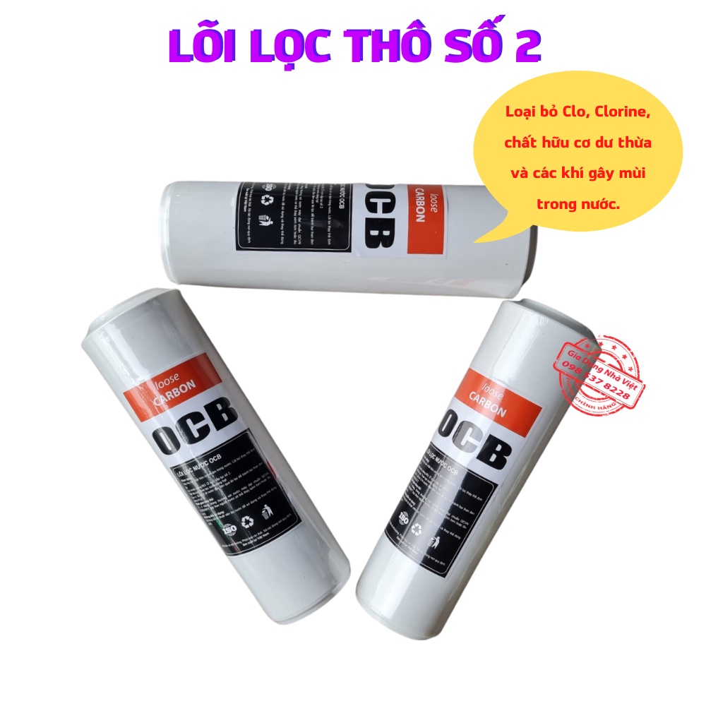 Lõi Lọc Nước 1 2 3 Lọc Thô hàng chính hãng dùng cho các loại máy lọc nước RO