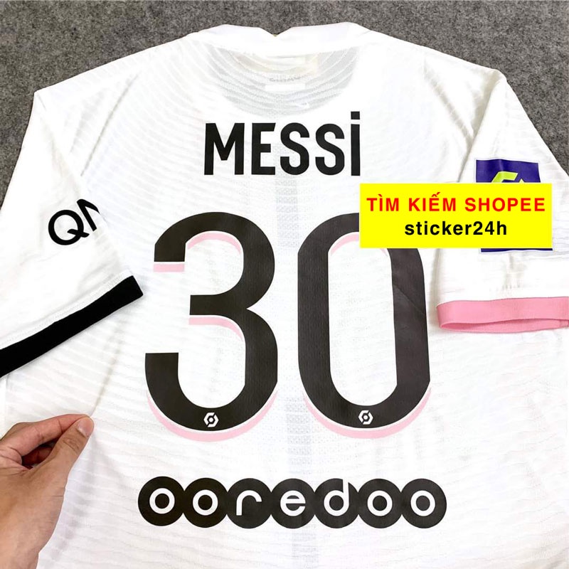 In tên áo bóng đá chuẩn thi đấu dễ dàng tại nhà bằng bàn ủi , bộ tên số đá banh.