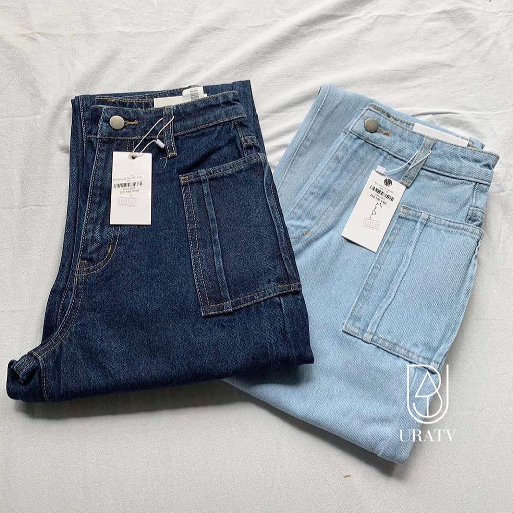[FREESHIP - ẢNH CHÍNH CHỦ] Quần BOY jean SUÔNG túi hộp 260