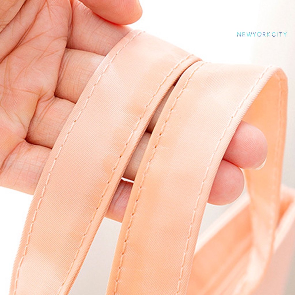 Túi Đựng Cơm Trưa NYC Vải Canvas Dày Dặn Chống Thấm Nước Chống Bẩn Với Tay Cầm Tiện Dụng Cho Văn Phòng