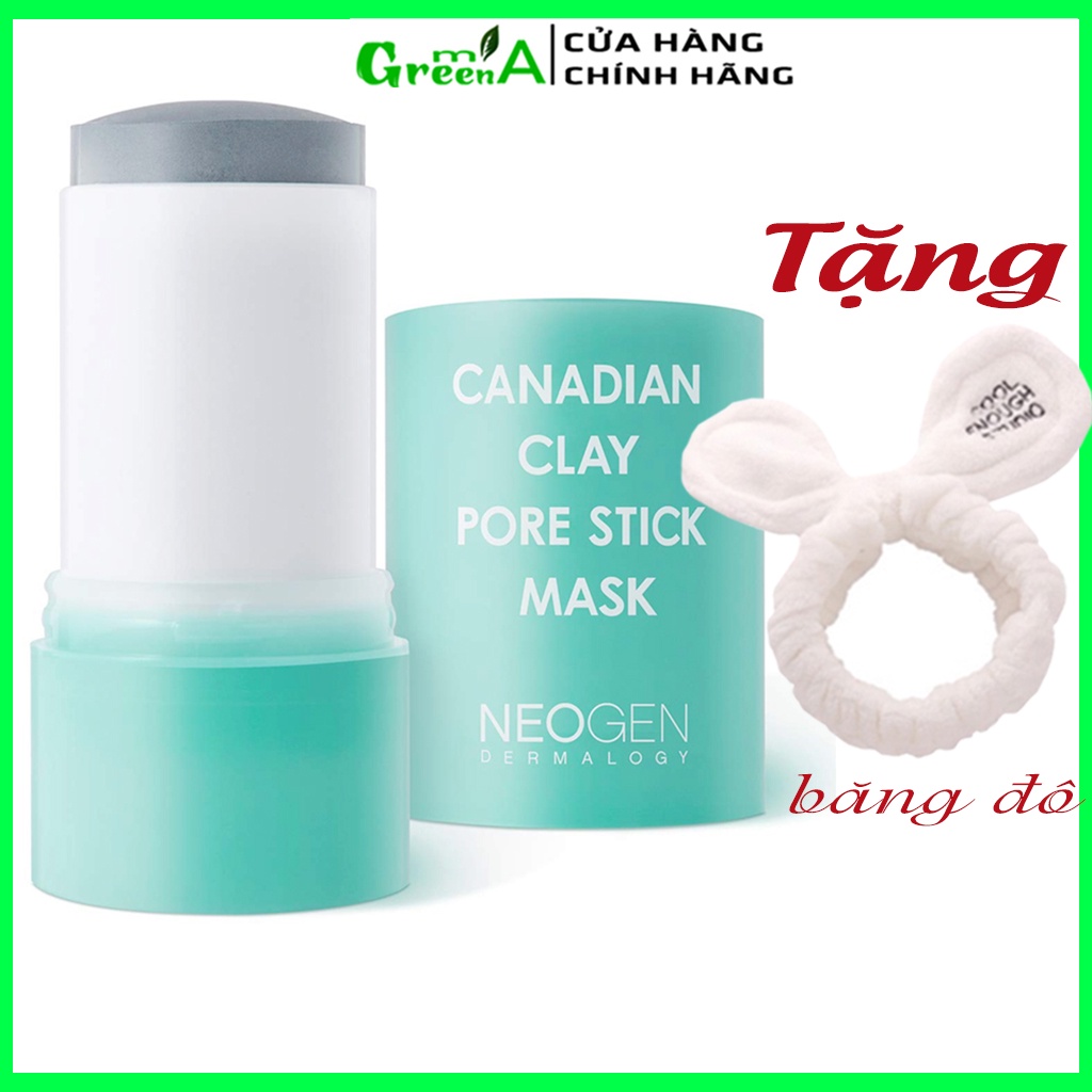 Thanh Lăn Giảm Mụn Đầu Đen Neogen Mặt Nạ Đất Sét Bùn Băng NEOGEN DERMALOGY CANADIAN CLAY PORE STICK 28G [NHẬP KHẨU]