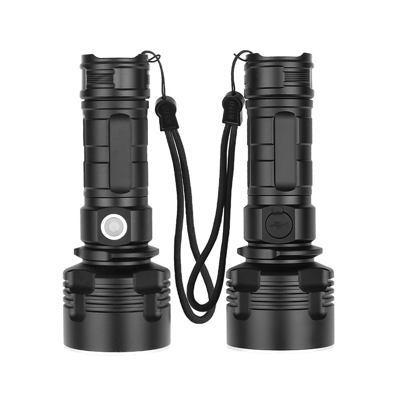 Đèn pin Xhp70 3 chế độ chống thấm nước độ sáng 100000lm có thể sạc lại