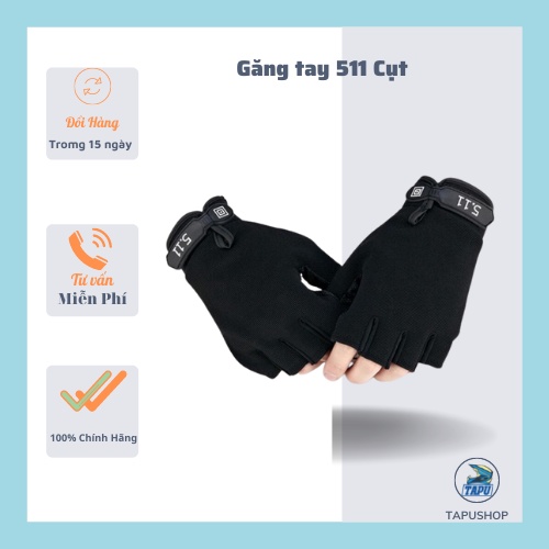 [FS + clip thật] Găng tay 511 cụt ngón | Găng tay chiến thuật (hàng xịn)