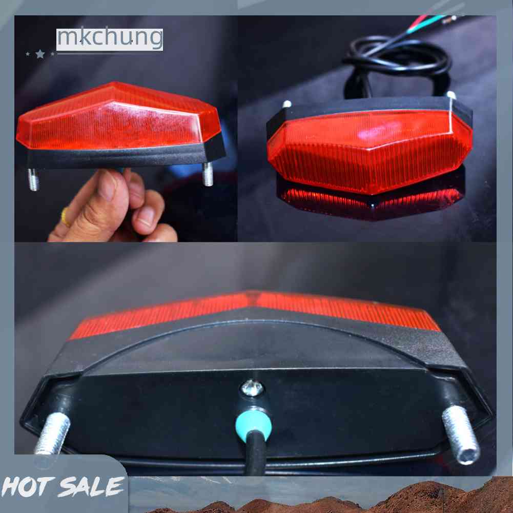 Đèn LED An Toàn Phía Sau Xe Đạp Điện Ebike