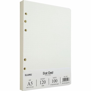 Ruột sổ còng Dot Grid A5 Klong 100 trang MS 997