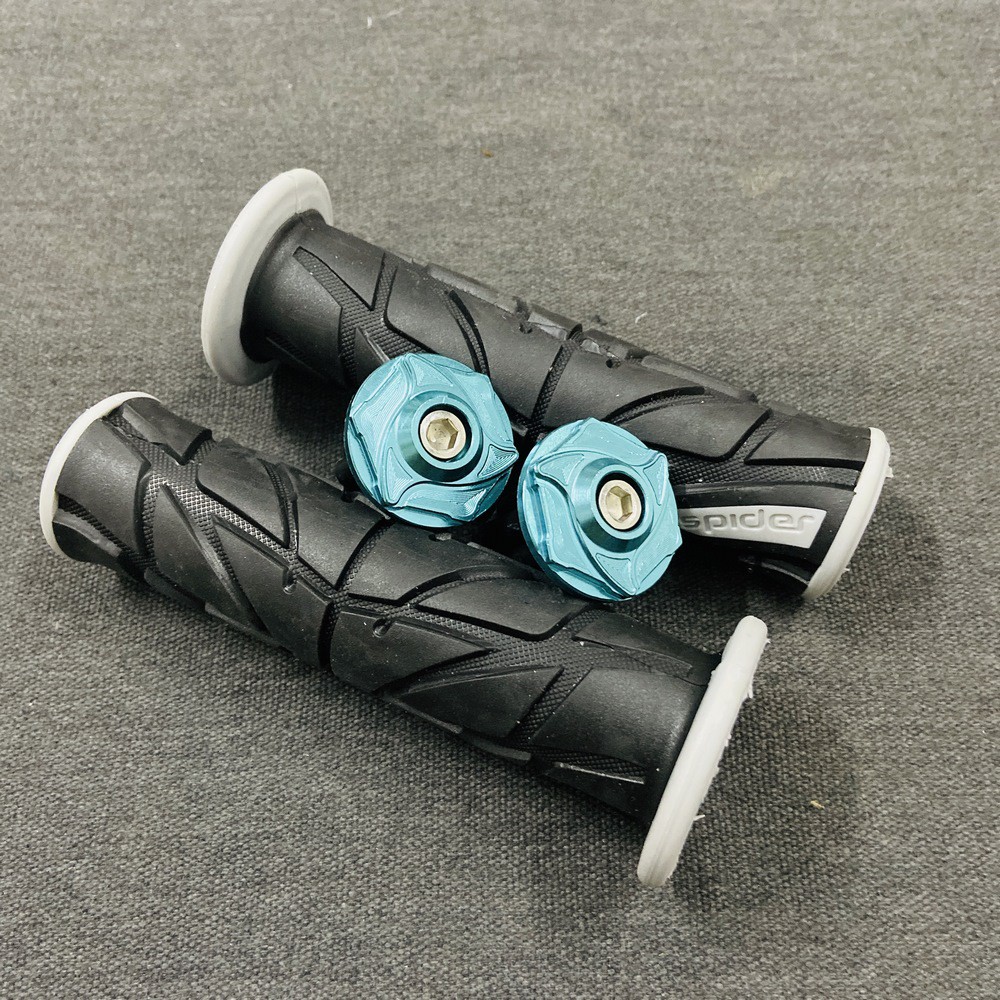 [TRANG TRÍ] COMBO bao tay lái xe máy SPIDER và gù nhôm lốc xoáy siêu độc đáo