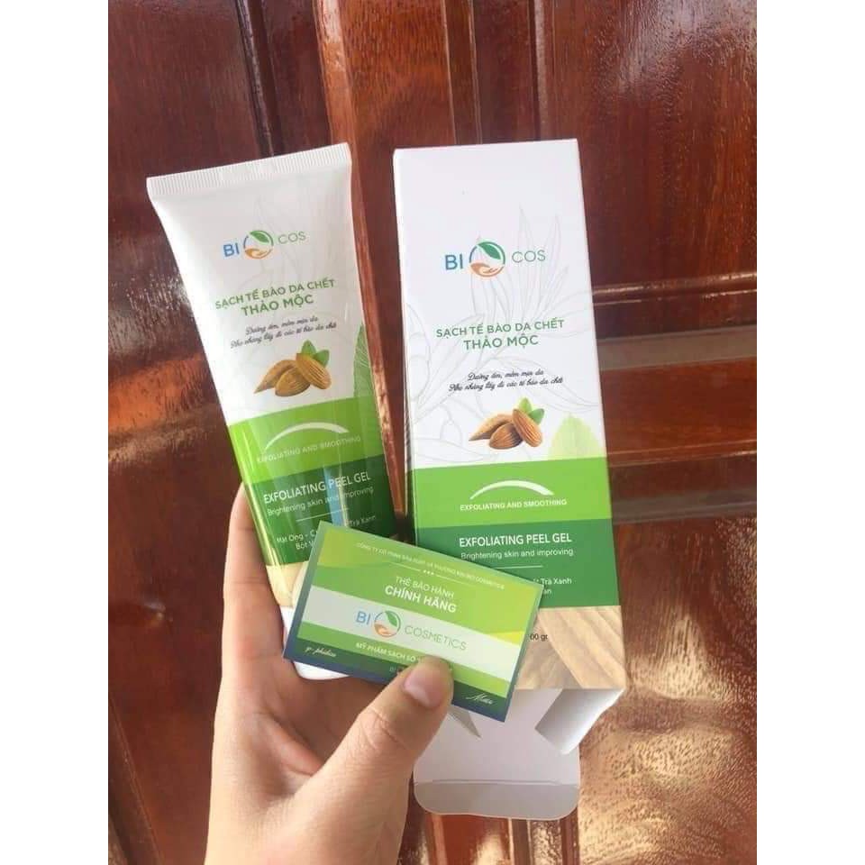 Tẩy da chết sáng da Thảo mộc Biocos 100ml | BigBuy360 - bigbuy360.vn