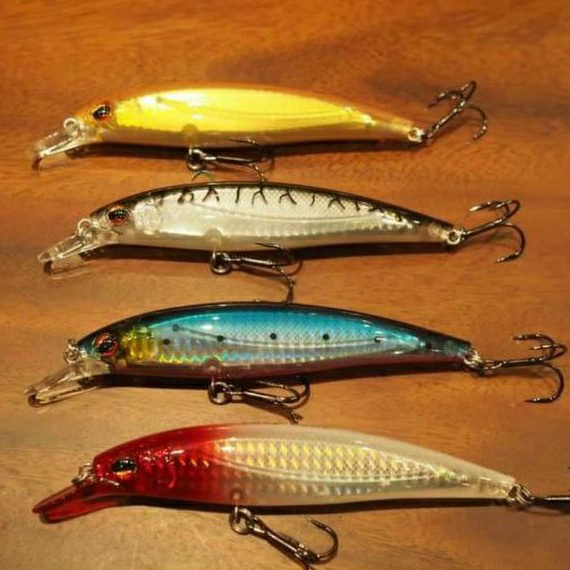 Mồi Câu Fake Lure Samurai 27g 115mm Floating