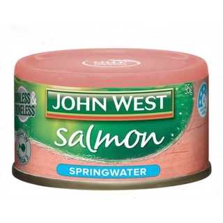 Cá hồi đóng hộp john west salmon 95g gồm 2 loại