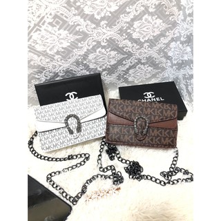 🎁 túi xách nữ đeo chéo, túi đeo vai da họa tiết khóa đầu rồng thời trang txhq 78