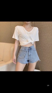 Quần Short Jean Trơn ( Hinh Thật Ảnh Cuối)