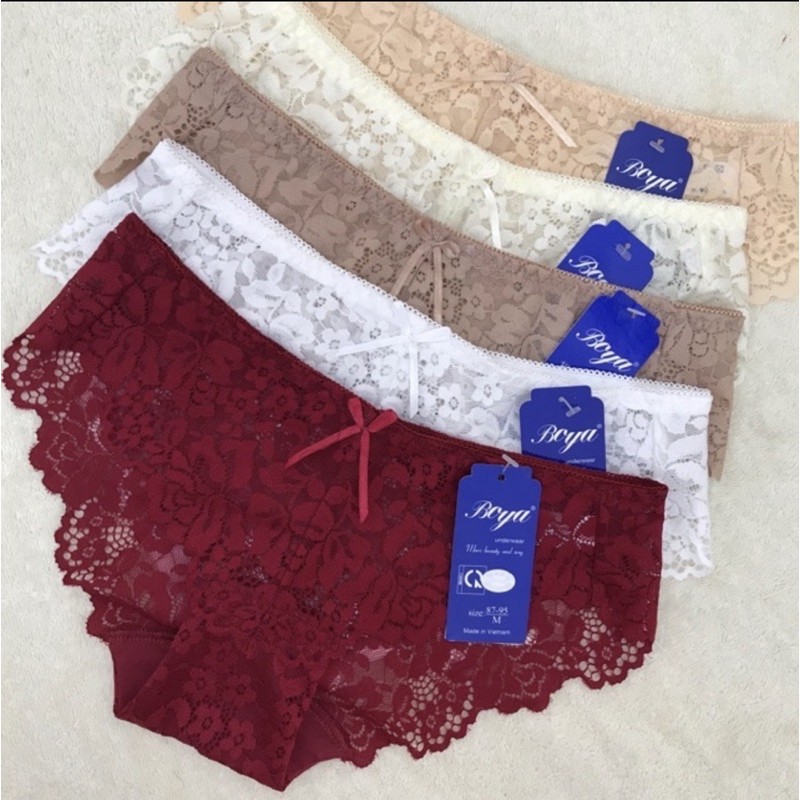 Q051 ♥️ SHOP UY TÍN ♥️[Quần Lót Nữ] Quần Lót Ren Boya Hàng Chính Hãng Công Ty BoYa bđ20