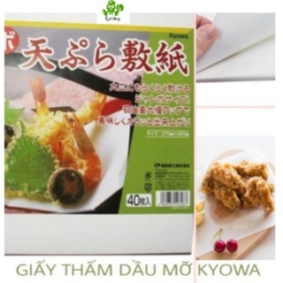 Giấy Thấm Dầu Ăn 40 Tờ Nhật Bản